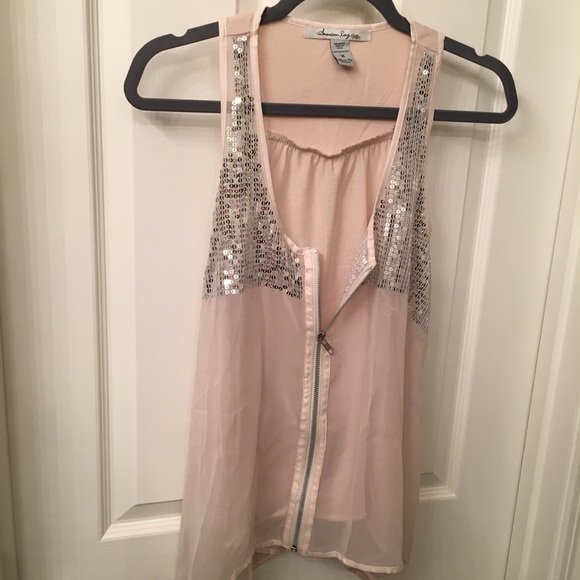 American Rag Sequin Tank - Picture 2 of 6